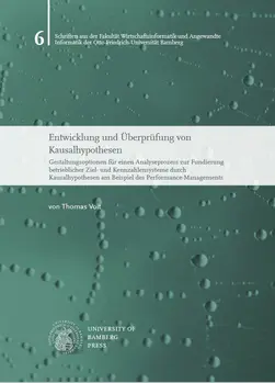 Buchcover von "Entwicklung und ?berprfung von Kausalhypothesen"