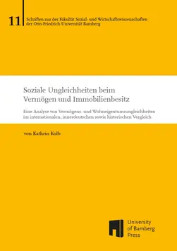 Buchcover von "Soziale Ungleichheiten beim Verm?gen und Immobilienbesitz : Eine Analyse von Verm?gens- und Wohneigentumsungleichheiten im internationalen, innerdeutschen sowie historischen Vergleich"