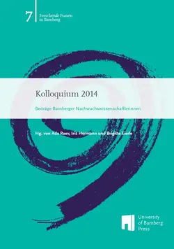 Buchcover von "Kolloquium 2014: Beitr?ge Bamberger Nachwuchswissenschaftlerinnen"