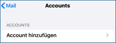 Account hinzufgen