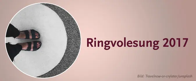 Banner mit der Aufschrift "Ringvorlesung 2017"