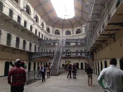 Photos of Kilmainham Gaol, Dublins jail.