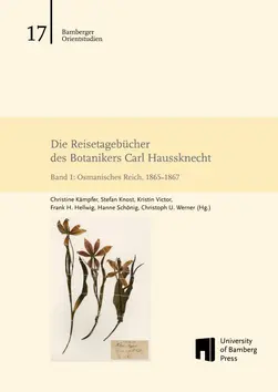 Buchcover von "Die Reisetagebcher des Botanikers Carl Haussknecht"