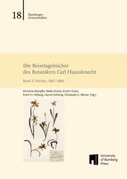 Buchcover von "Die Reisetagebcher des Botanikers Carl Haussknecht"