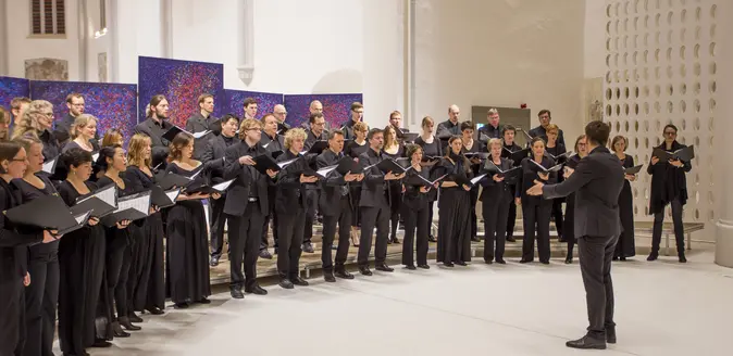 Bamberger Universit?tschor singt in Aula