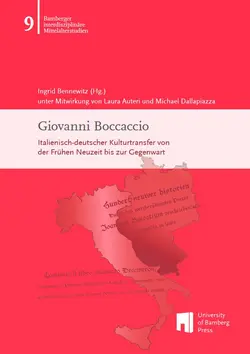 Buchcover von "Giovanni Boccaccio : Italienisch-deutscher Kulturtransfer von der Frhen Neuzeit bis zur Gegenwart"